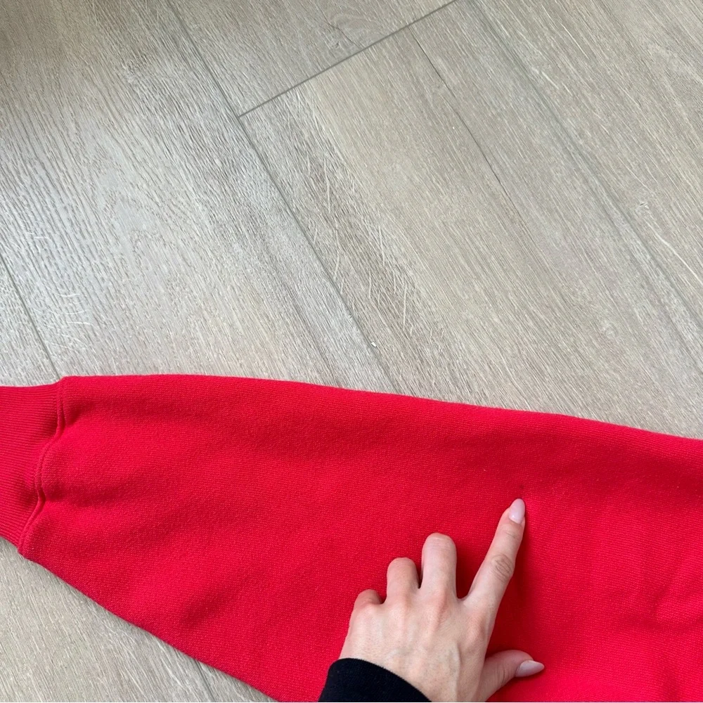 Champion reverse weave red hoodie - Picture 6 of 6